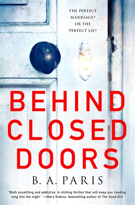 BEHIND CLOSED DOORS .